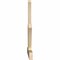 Ekena Millwork Saratoga Rough Sawn Timber Gable Bracket, Douglas Fir, 96"W x 36"H x 2"D x 4"F, 9/12 Pitch GBW096X36X0204SAR00RDF - alternate 3